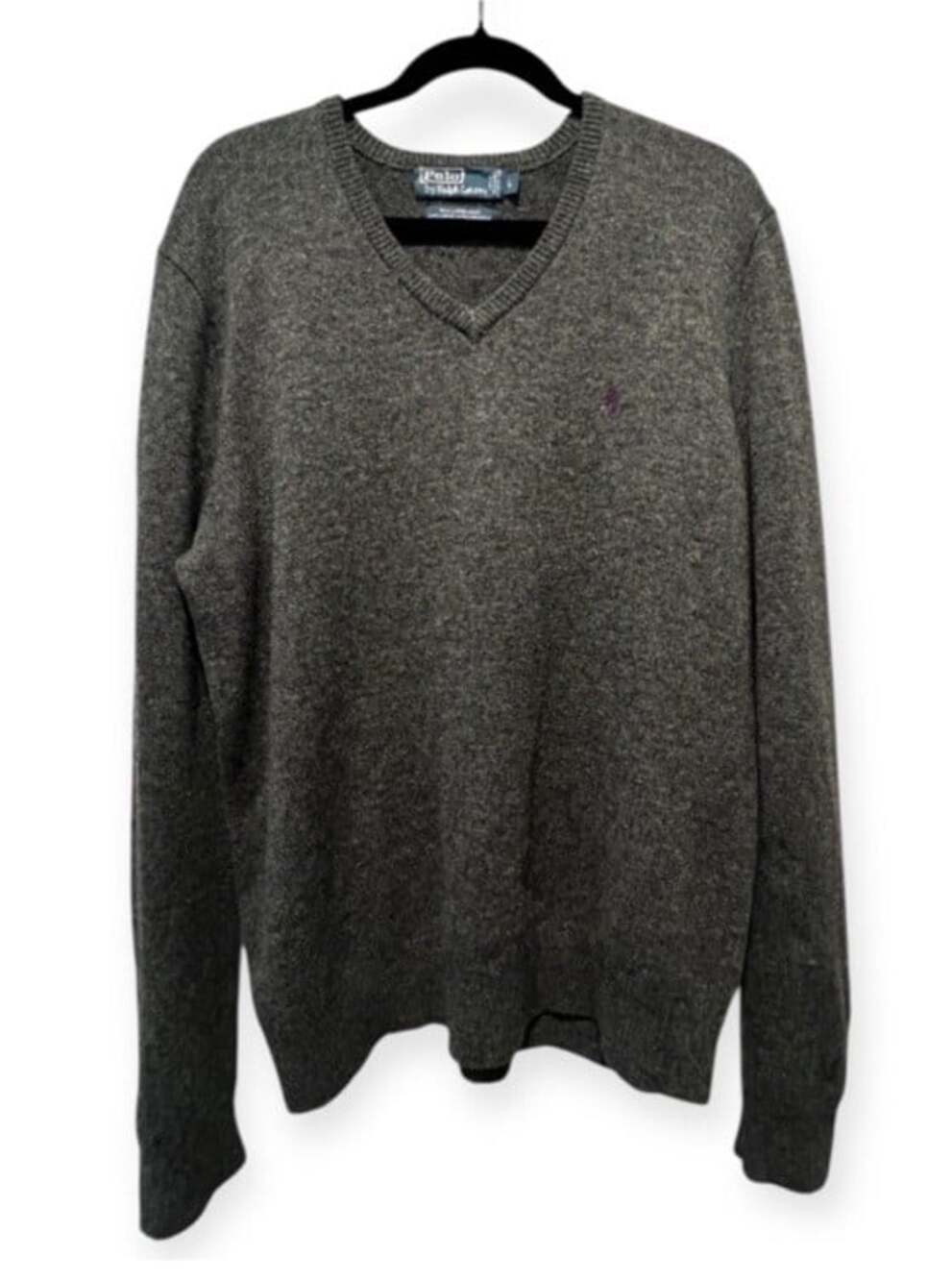 Vintage Polo Ralph Lauren 100% Lambs Wool Preppy Ivy Quiet Luxury Sweater-L